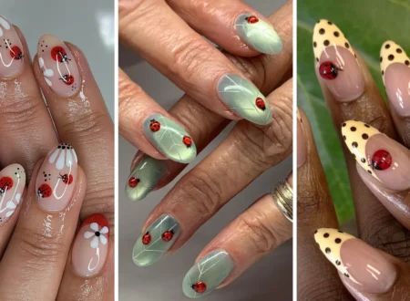 Ladybug Nails