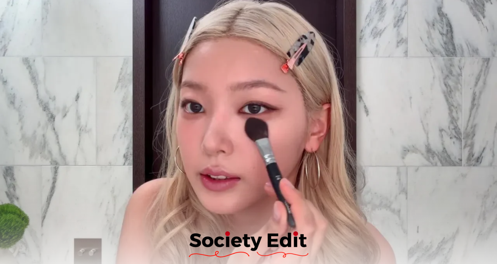 How KATSEYE’s Yoonchae Creates a Snatched Look With Simple Makeup Techniques